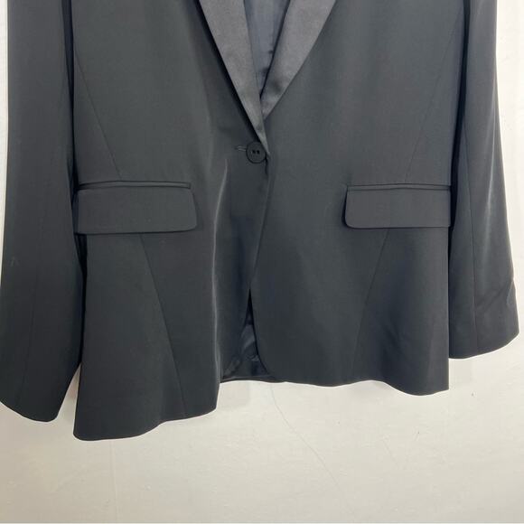 NWT Mint Velvet Black Boyfriend Modern Blazer Size 16 - Picture 10 of 14